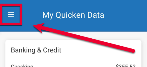 How to see more than one data file with Quicken Mobile