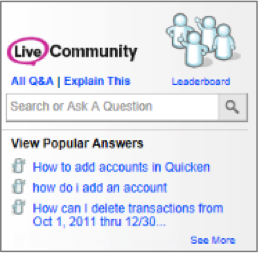 Quicken live community