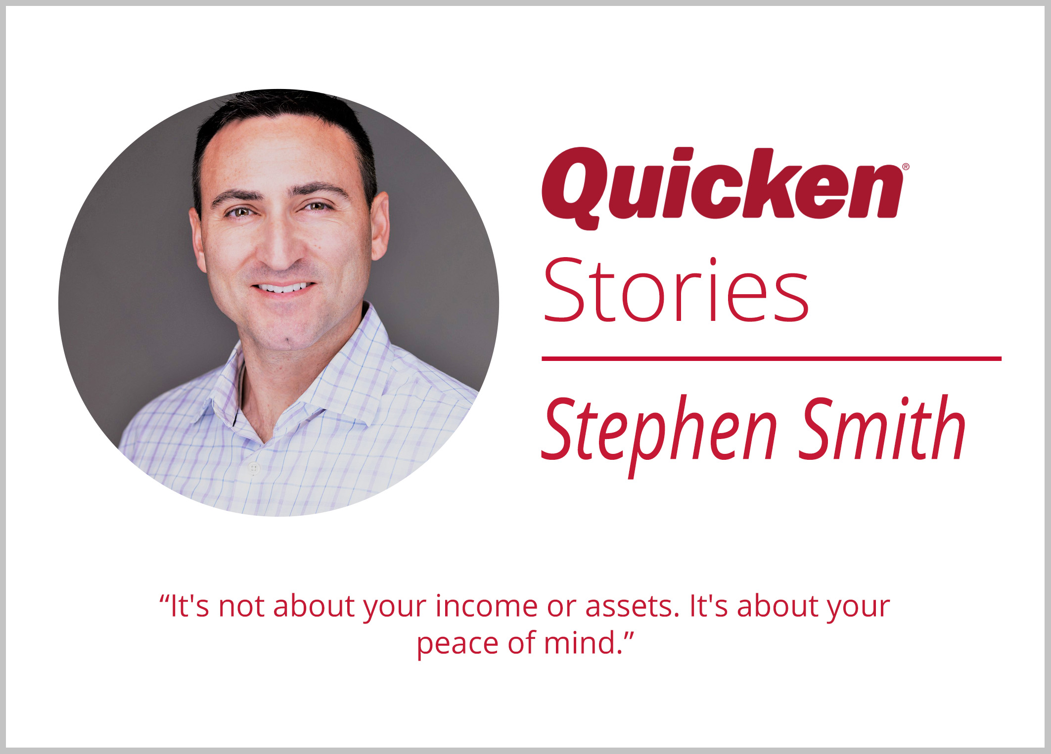 Quicken Stories: Stephen Smith