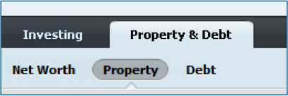 Property tab
