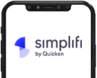 Simplifi by Quicken written on a cellular phone