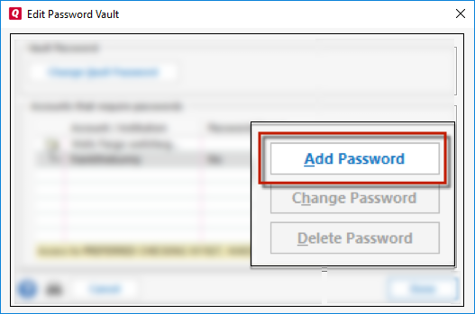 What is the Password Vault and how do I use it?