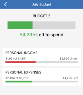 How to view and edit your budget in the Quicken Mobile App