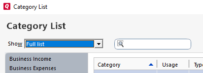 Quicken Chart Of Accounts Templates