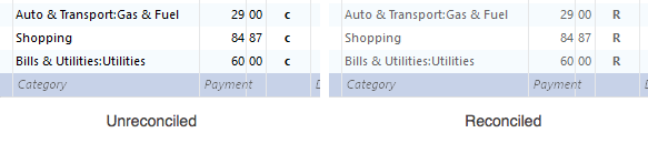 Reconciling an Account in Quicken for Windows