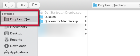 How do I restore backup files from Dropbox?