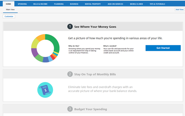 How to Use and Customize the Home Tab in Quicken for Windows