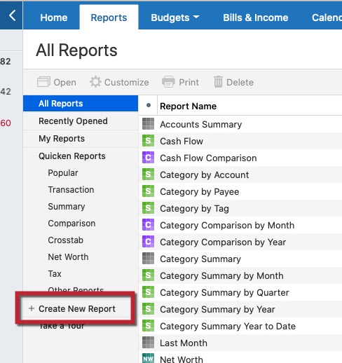 check numbers missing in quicken for mac