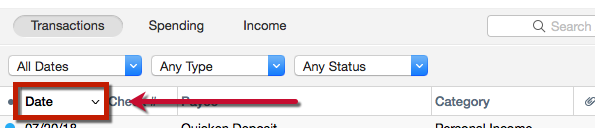 Balance is Incorrect or Missing in the Account Register (Quicken for Mac)