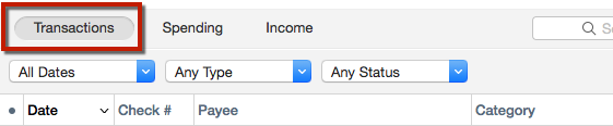 Balance is Incorrect or Missing in the Account Register (Quicken for Mac)