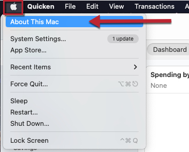 Quicken for Mac to end support for macOS High Sierra (10.13) and macOS Mojave (10.14) after v6.12.