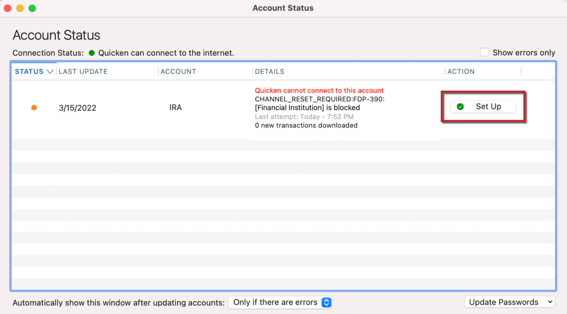 Why am I receiving a message about my Wells Fargo accounts?