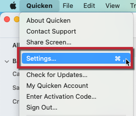 Sync Error: Quicken encountered an error while communicating with our servers (Quicken for Mac)