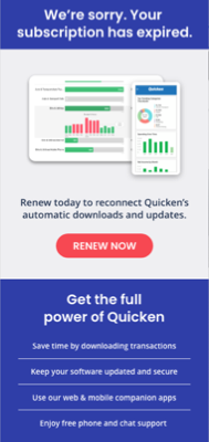 Quicken Subscription Membership FAQs