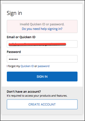 Troubleshooting Quicken Registration