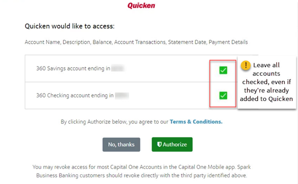 Adding Express Web Connect Plus Accounts in Quicken for Mac