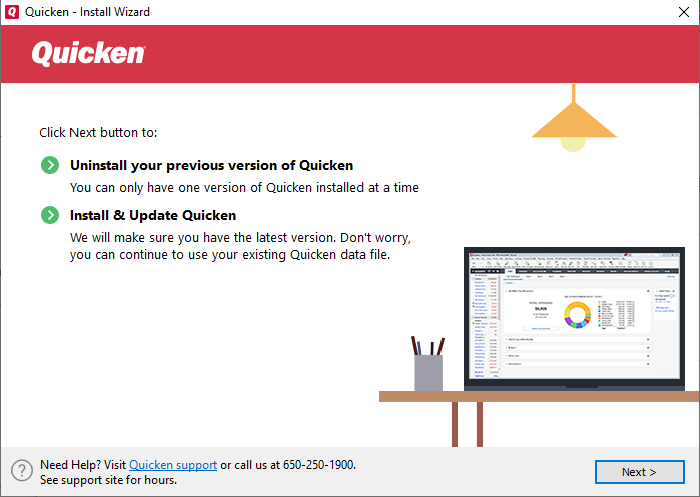 When Installing Quicken: Exit Code Error 1310