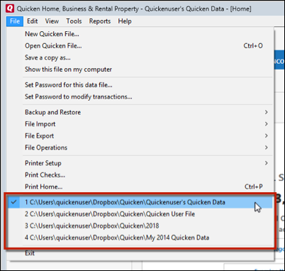 quicken 2008 troubleshooting