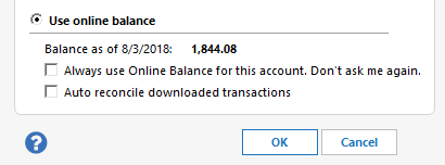 Reconciling an Account in Quicken for Windows