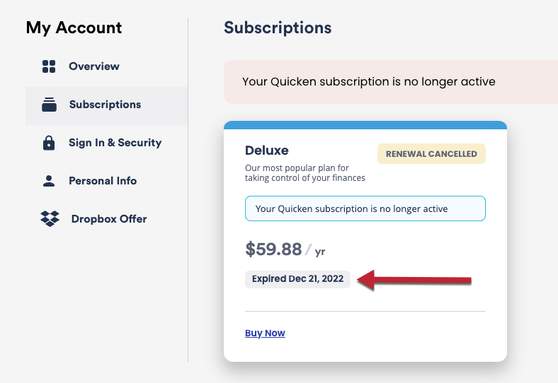  Reinstalling and patching your Quicken Subscription version after your membership has expired (Quicken for Mac)