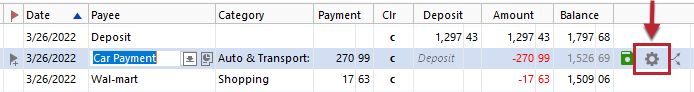 Move Transactions Between Quicken Accounts