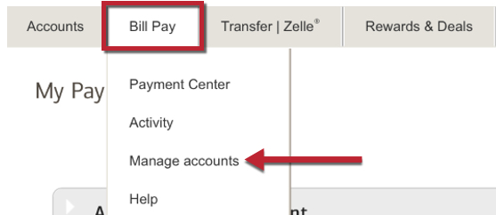 Quick Pay Error: Payment Account Declined; Validate your bank