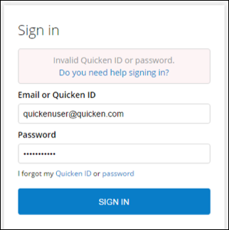 Quicken for Windows: What if I forgot the Data File Password or Quicken isn't accepting it?