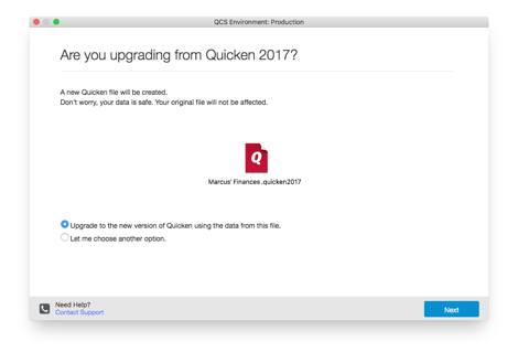 quicken mac 2017 quicken connect frozen