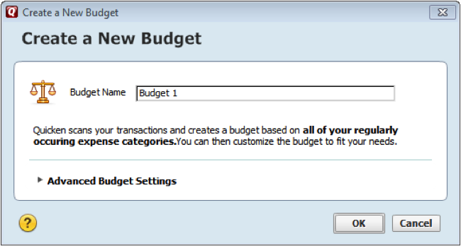 how to set up a budget in quicken mac 2017