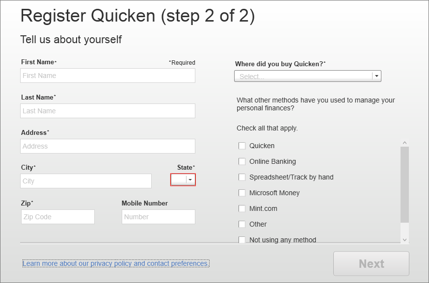 install quicken 2015 intuit id