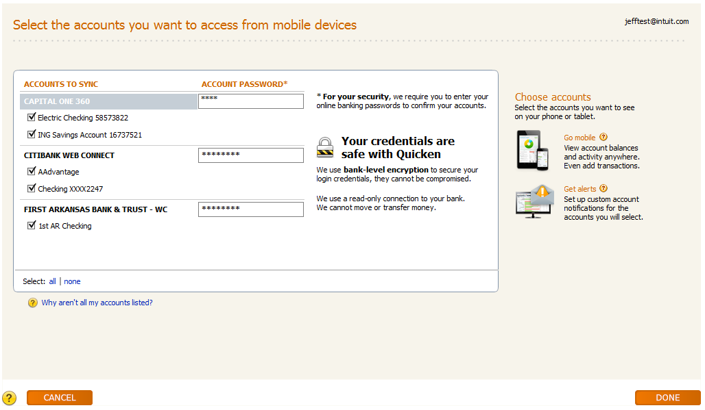 sync quicken how to mobile Companion How Quicken  Quicken App Mobile  to the Use