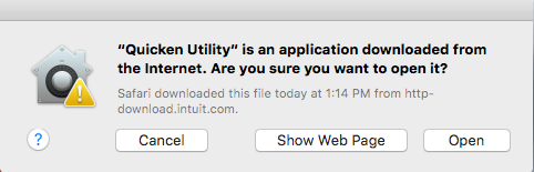 Updating Quicken Mac Purchased from Mac App Store