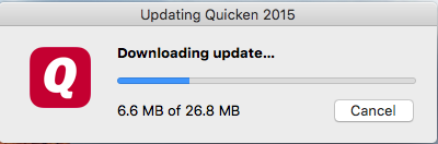 Updating Quicken Mac Purchased from Mac App Store