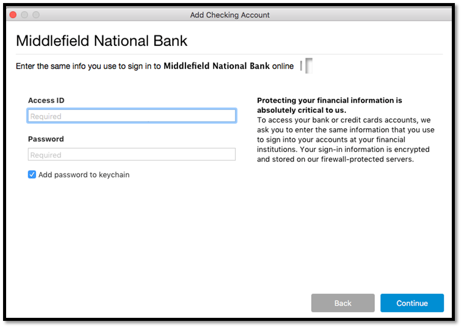 Quicken For Mac Online Access