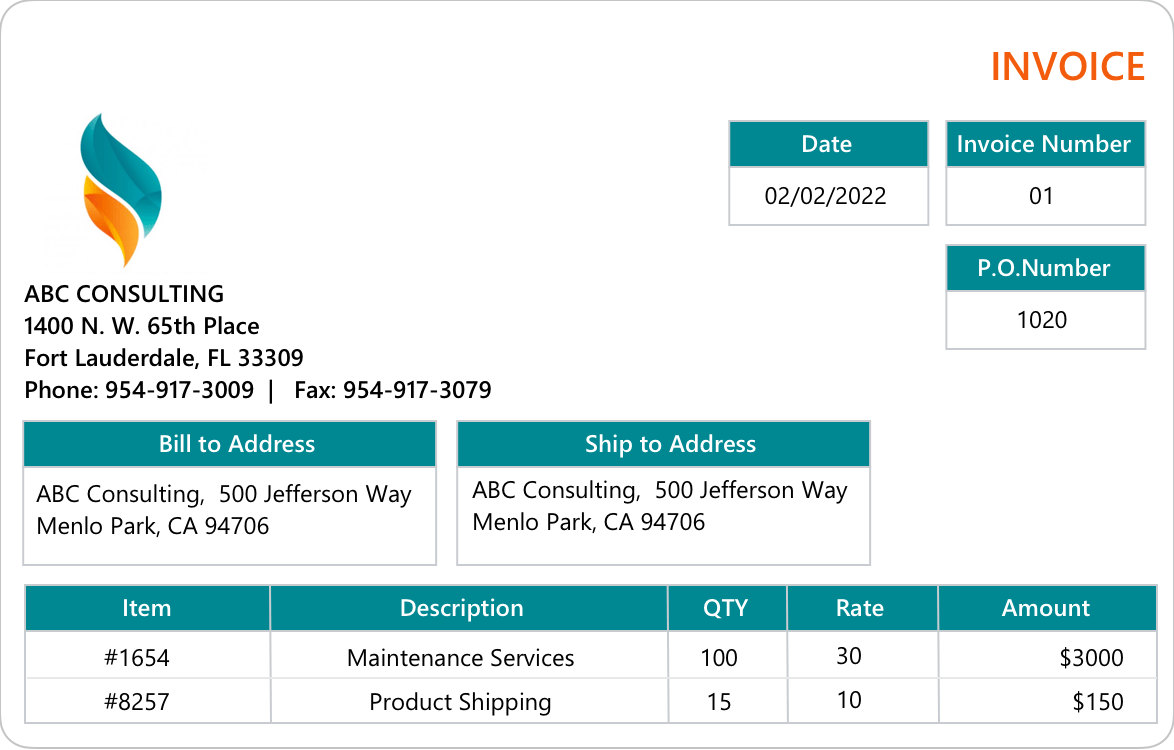 invoice