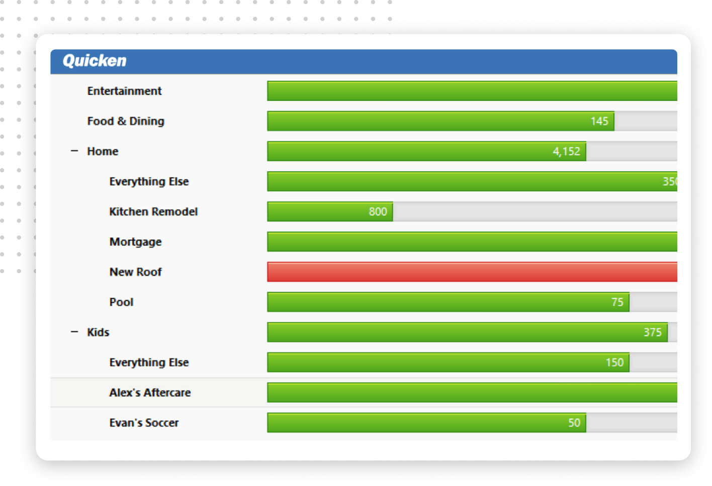 desktop home budgeting software