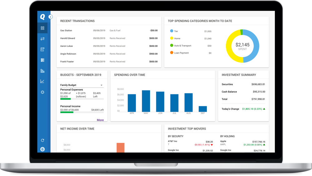 quicken 2017 home and business takes long to load