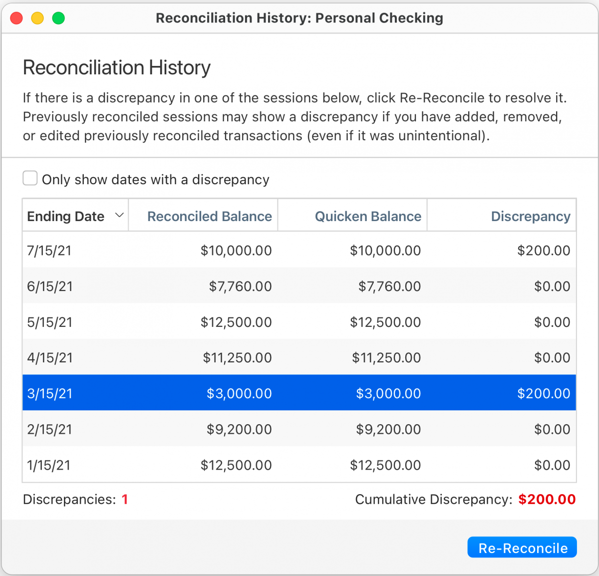 quicken for mac savings goals