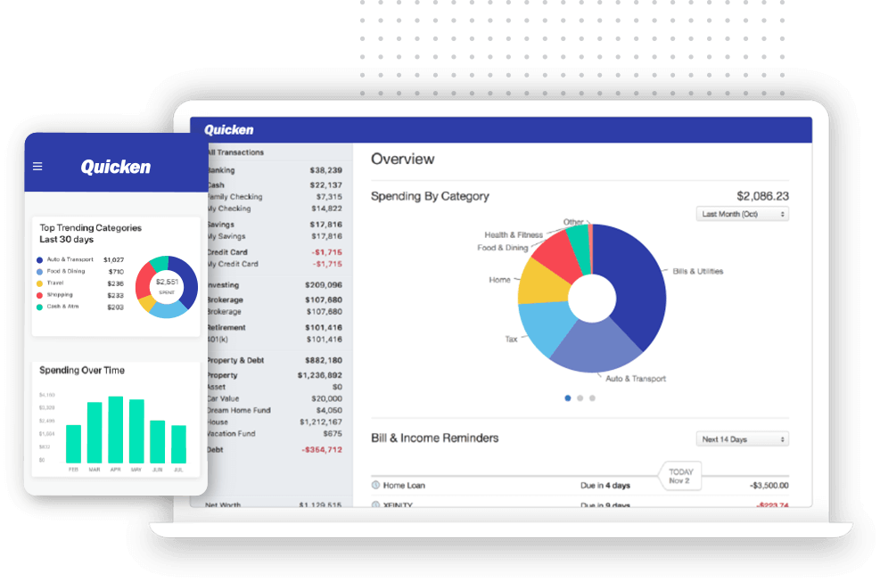 quicken medical expense manager updates