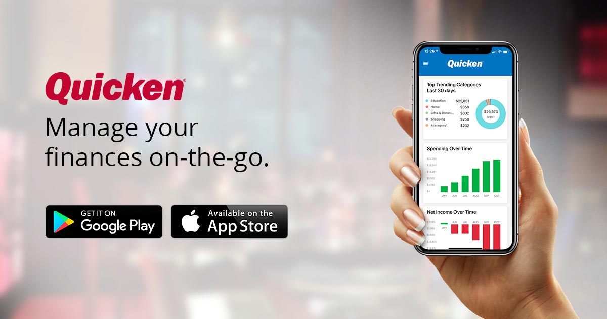 Quicken App - Manage Your Finances On-the-Go with Quicken Mobile App